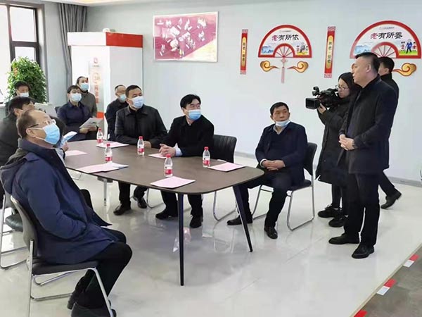 山西省民政厅副厅长琚李梅视察九五至尊VI山西运城项目地